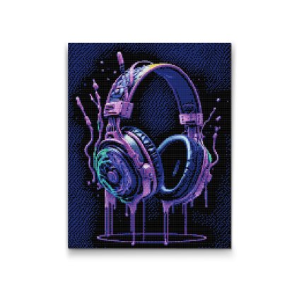 Diamond Painting - Headphones