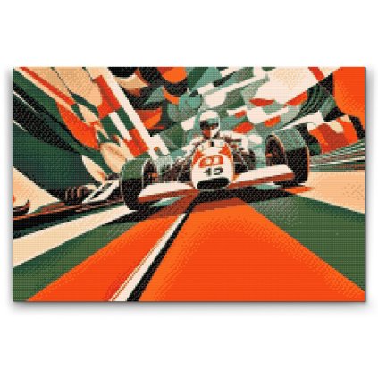 Diamond Painting - Formula 1 Race