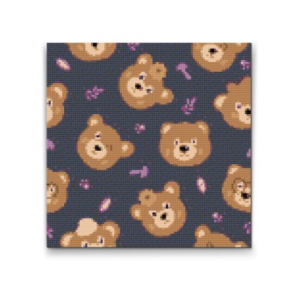 Diamond Painting - A Wallpaper of Bears 