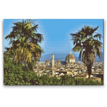 Diamond Painting - Views over the beauty of Italy