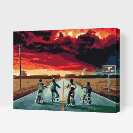 Paint by Number - Stranger Things