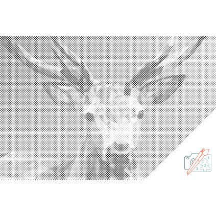 Dotting points - Vector Deer