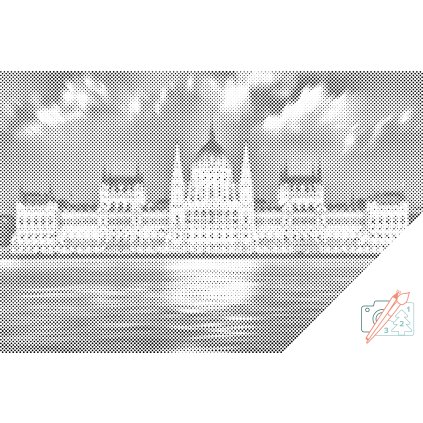 Dotting points - Hungarian Parliament