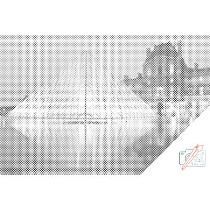 Dotting points - Louvre Museum