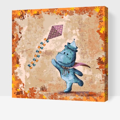 Paint by Number - Kite Flying