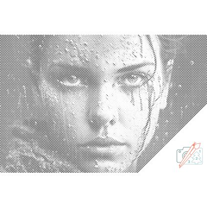 Dotting points - Painted Woman