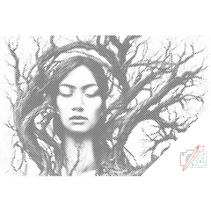 Dotting points - Mystical Woman