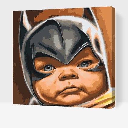 Paint by Number - Baby batman