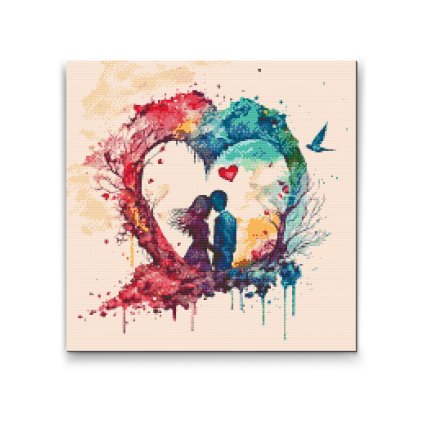 Diamond Painting - Romance in the heart