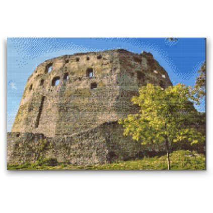 Diamond Painting - Topolčiansky castle