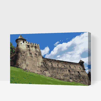 Paint by Number -  Ľubovňa castle 2