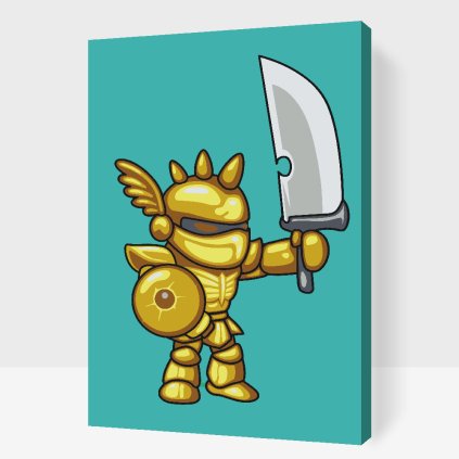 Paint by Number - Fighter