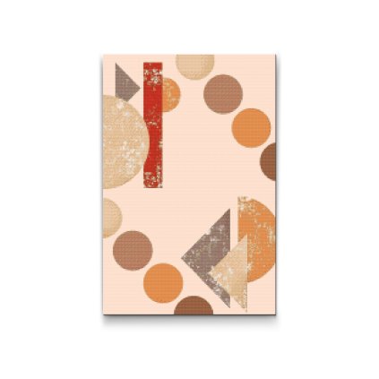 Diamantové malování - Geometrický design