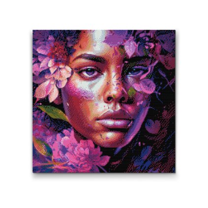 Diamantové malování - Smyslná žena