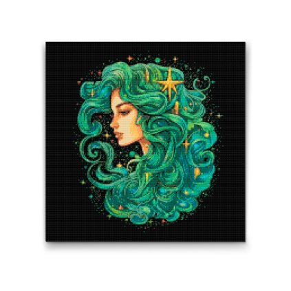 Diamantové malování - Panna/Virgo