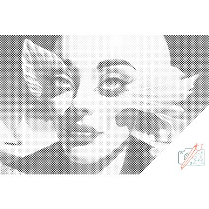 Tečkování - Citronová dáma