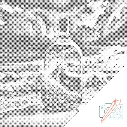 Tečkování - Moře v láhvi