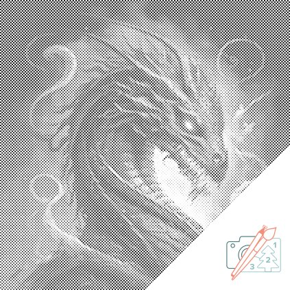 Tečkování - Ohnivý drak