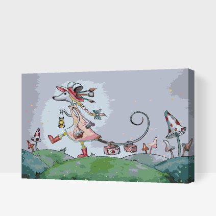 Paint by Number - Mouse from a Fairy Tale