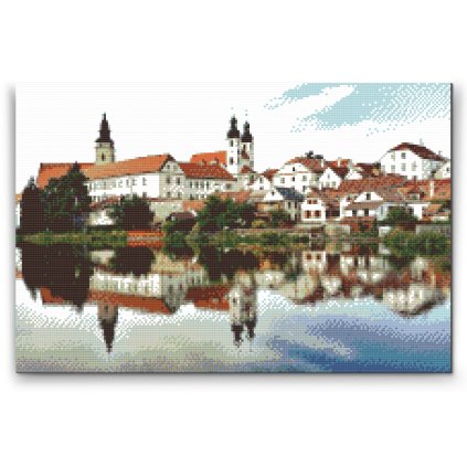 Diamond Painting - Telc, Czech Republic