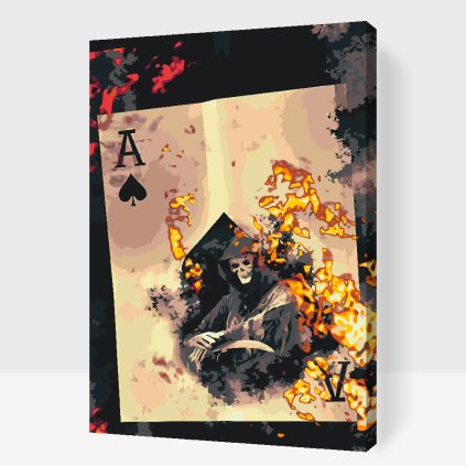 Paint by Number - Playing Card