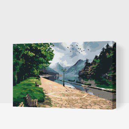 Paint by Number - Park by River