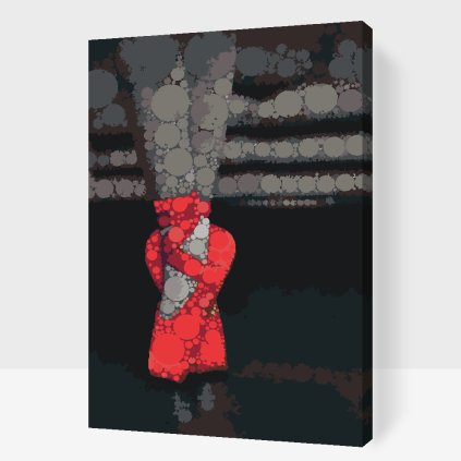 Paint by Number - Red Ballerinas