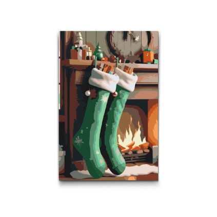 M2_Painting_by_Numbers_-_Christmas_socks_on_the_fireplace