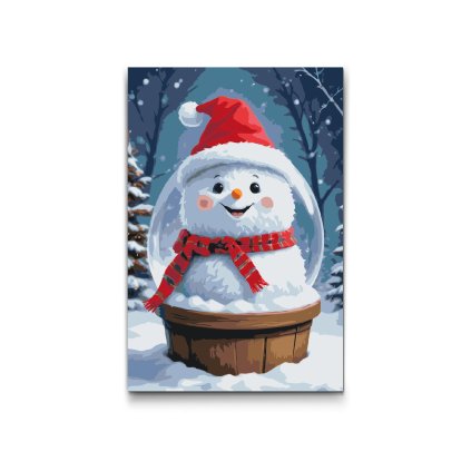 M2_Painting_by_Numbers_-_Snow_globe_with_a_snowman