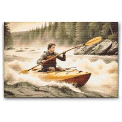 M2_Diamond_Paintings_-_Kayaking_on_a_turbulent_river