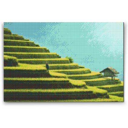 Diamond Painting - Rice Terraces