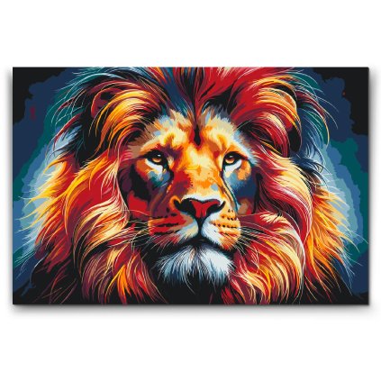 M2_Painting_by_Numbers_-_Colorful_lion_5