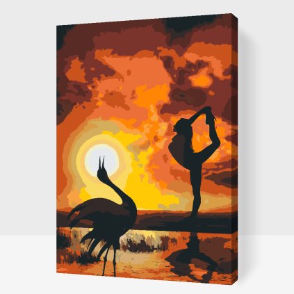 Paint by Number - Dancing at the Sunset