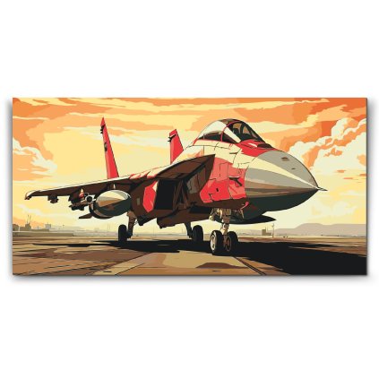 M2_Painting_by_Numbers_-_Red_fighter_plane