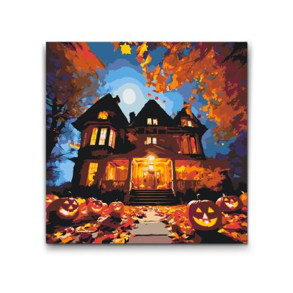 M2_Painting_by_Numbers_-_Halloween_house_under_the_full_moon
