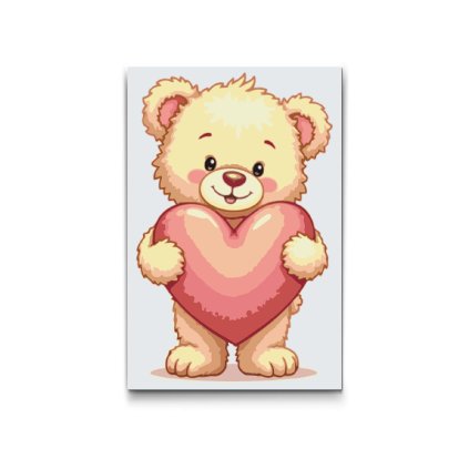 M2_Painting_by_Numbers_-_Teddy_bear_with_heart
