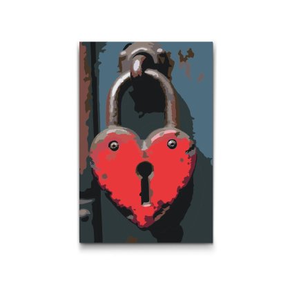 M2_Painting_by_Numbers_-_Heart-shaped_lock