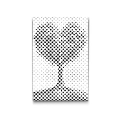 M2_Dotting_Points_-_Heart-shaped_tree