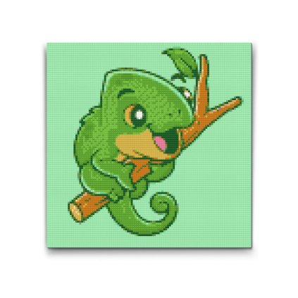 M2_Diamond_Paintings_-_Chameleon_on_a_branch