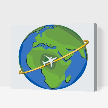 Paint by Number - Life of a Traveler