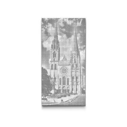 Dot painting - Kathedraal in Chartres – Frankrijk