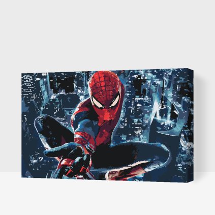 Paint by Number - Spiderman in Action