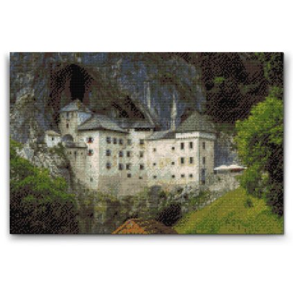 Diamond painting - Kasteel Postojna - Slovenië