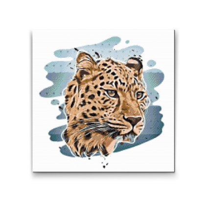 Diamond Painting - Leopard Head