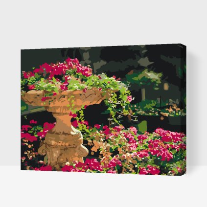 Paint by Number - Flower Fountain