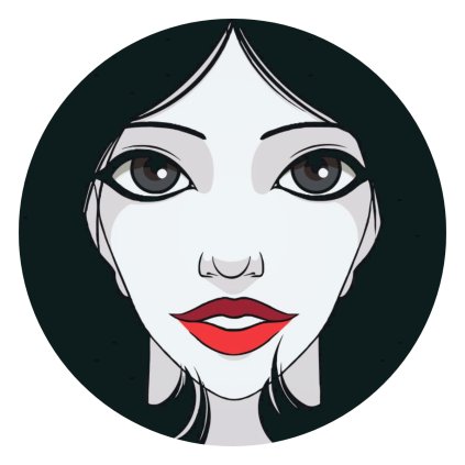 Paint by Number - Woman with Red Lips