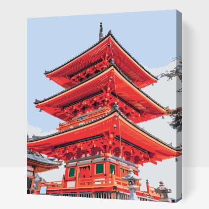 Paint by Number - Senso-ji Temple 2