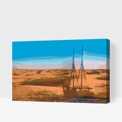 Paint by Number - Ghost Ship