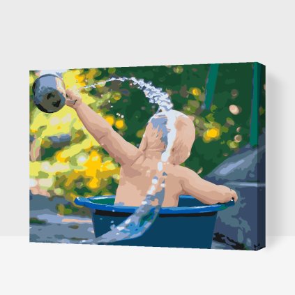 Paint by Number - Baby Bath