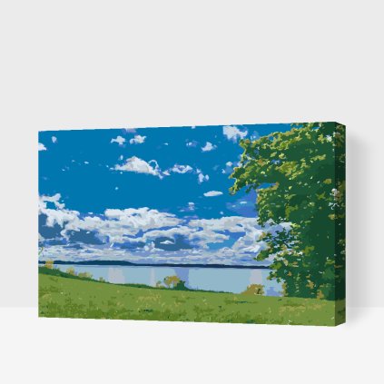 Paint by Number - Lake in the Nature